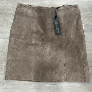BLANKNYC Suede Mini Skirt